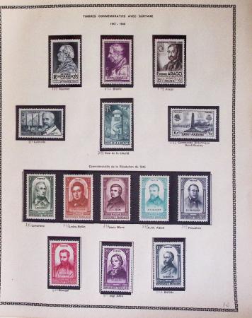 1849-2009, Collection de France neufs et obl, avec