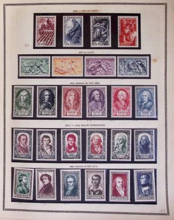 1849-2009, Collection de France neufs et obl, avec