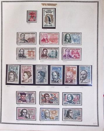 1849-2009, Collection de France neufs et obl, avec