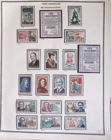 1849-2009, Collection de France neufs et obl, avec