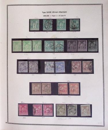 1849-2009, Collection de France neufs et obl, avec