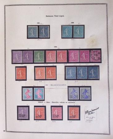1849-2009, Collection de France neufs et obl, avec