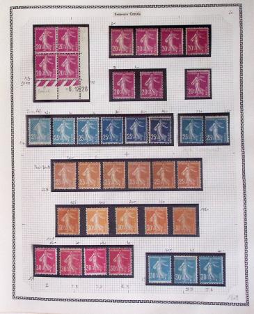 1849-2009, Collection de France neufs et obl, avec