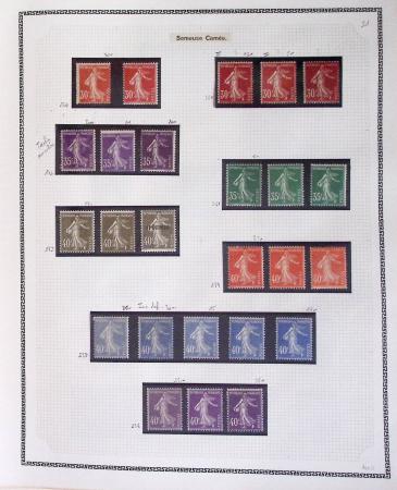 1849-2009, Collection de France neufs et obl, avec
