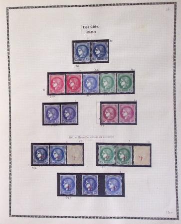 1849-2009, Collection de France neufs et obl, avec