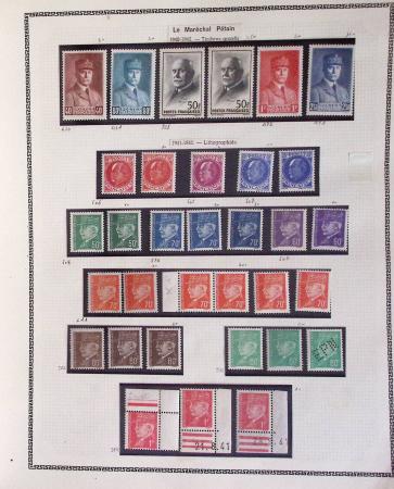 1849-2009, Collection de France neufs et obl, avec