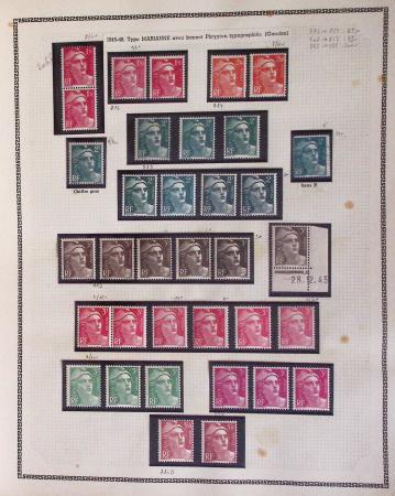 1849-2009, Collection de France neufs et obl, avec