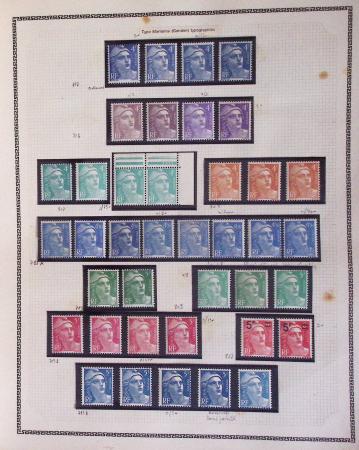 1849-2009, Collection de France neufs et obl, avec