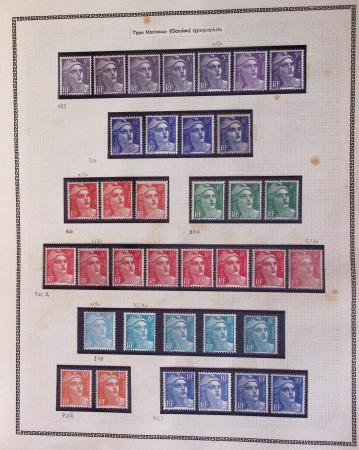 1849-2009, Collection de France neufs et obl, avec