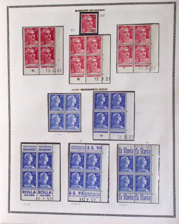 1849-2009, Collection de France neufs et obl, avec