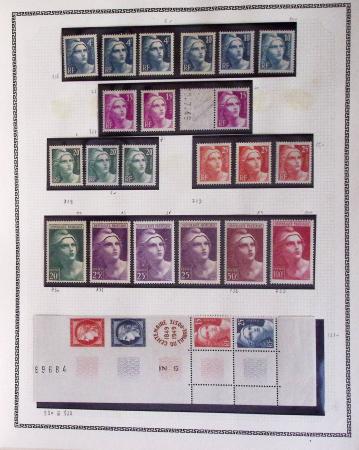1849-2009, Collection de France neufs et obl, avec