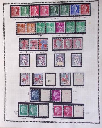 1849-2009, Collection de France neufs et obl, avec