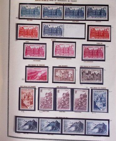 1849-2009, Collection de France neufs et obl, avec