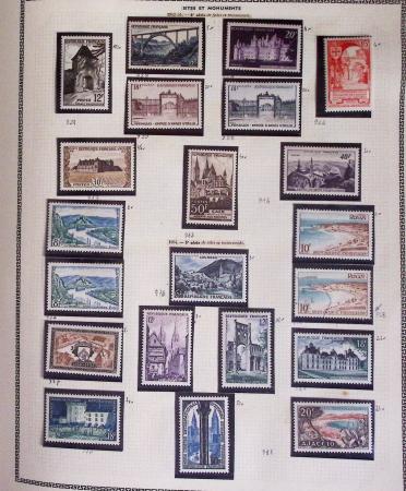 1849-2009, Collection de France neufs et obl, avec