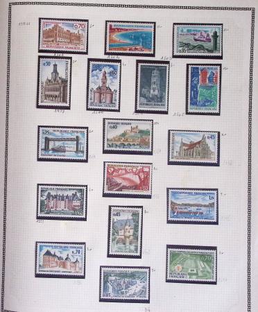 1849-2009, Collection de France neufs et obl, avec