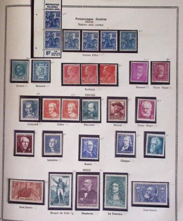 1849-2009, Collection de France neufs et obl, avec