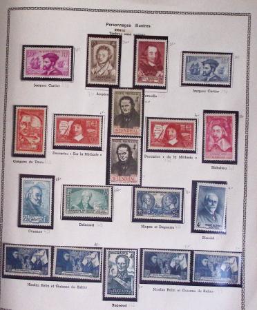 1849-2009, Collection de France neufs et obl, avec