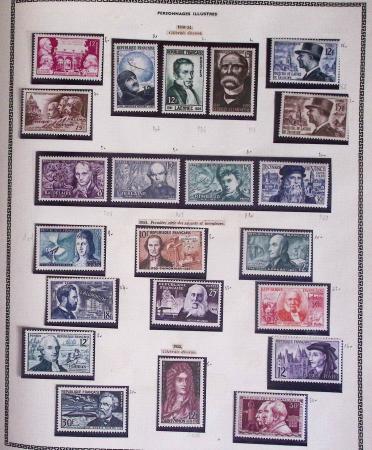 1849-2009, Collection de France neufs et obl, avec