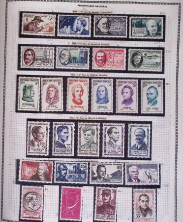 1849-2009, Collection de France neufs et obl, avec