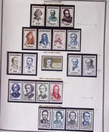 1849-2009, Collection de France neufs et obl, avec