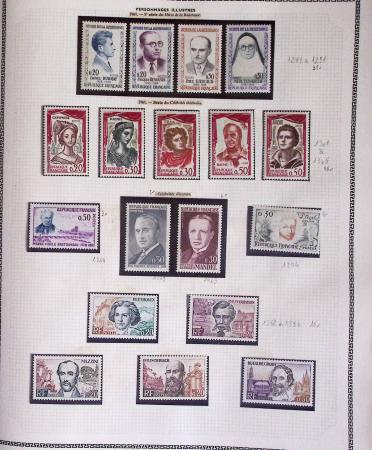 1849-2009, Collection de France neufs et obl, avec