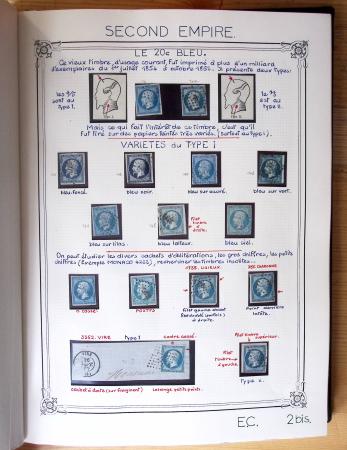 1849-1990, Belle collection de France en 4 classeurs