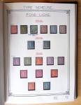 1849-1990, Belle collection de France en 4 classeurs