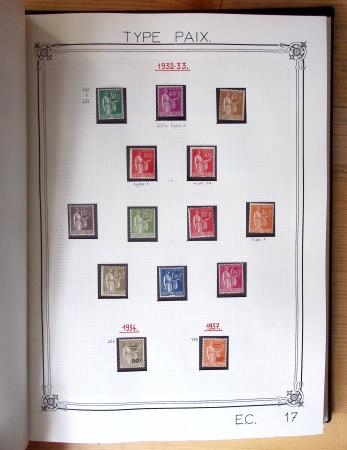 1849-1990, Belle collection de France en 4 classeurs