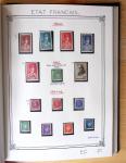 1849-1990, Belle collection de France en 4 classeurs