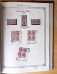 1849-1990, Belle collection de France en 4 classeurs