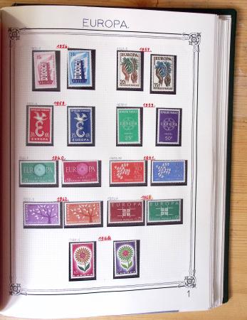 1849-1990, Belle collection de France en 4 classeurs