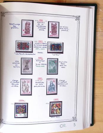 1849-1990, Belle collection de France en 4 classeurs