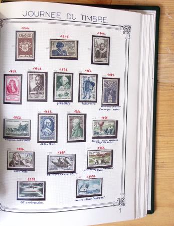1849-1990, Belle collection de France en 4 classeurs