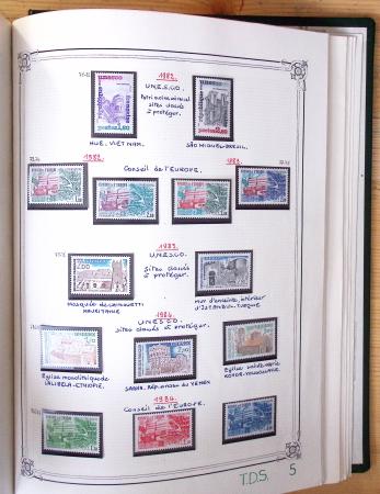 1849-1990, Belle collection de France en 4 classeurs