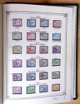 1849-1990, Belle collection de France en 4 classeurs