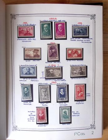 1849-1990, Belle collection de France en 4 classeurs