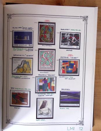 1849-1990, Belle collection de France en 4 classeurs