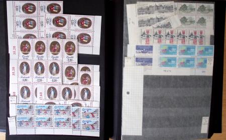 1960-1990, Lot de France pour faciale en 6 volumes