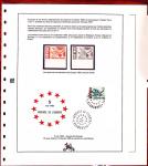 N°1455/56 Lot sur le timbre Europa France 1965, comprenant