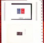 N°1490/91 lot sur Europa France 1966, avec la paire