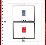 N°1490/91 lot sur Europa France 1966, avec la paire