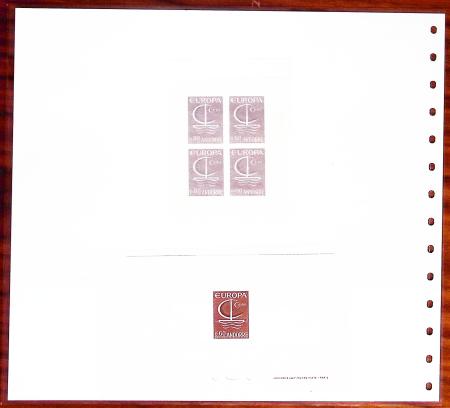ANDORRE n°178 Europa 1966, Lot avec un bloc de 4 en