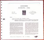 ANDORRE n°178 Europa 1966, Lot avec un bloc de 4 en