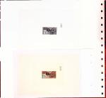 ANDORRE n°179/80 Europa 1967, Lot avec la paire en