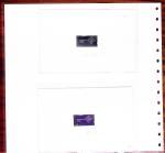 N°1521/22 Lot Europa France 1968, 2 épreuves d'artiste