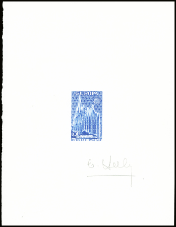 N°1714 Europa France 1972, une épreuve d'artiste d'état