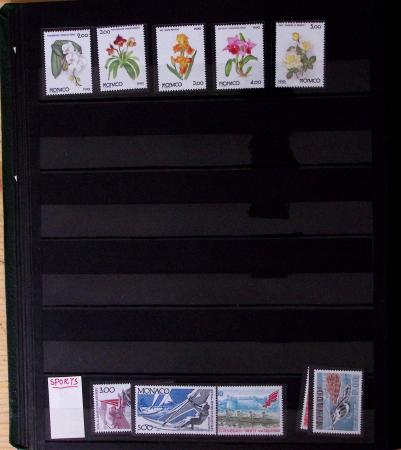 1885-1986, Collection de Monaco en 1 volume Y&T Rouge,