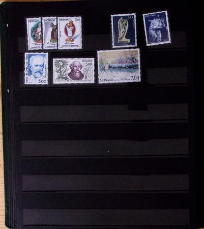 1885-1986, Collection de Monaco en 1 volume Y&T Rouge,