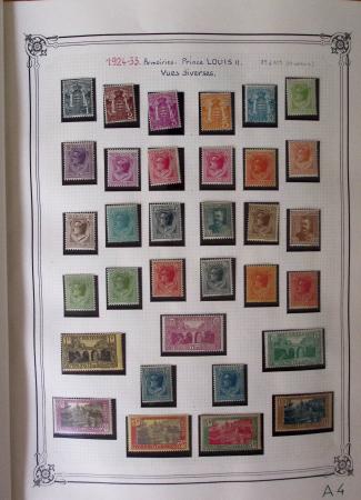 1885-1986, Collection de Monaco en 1 volume Y&T Rouge,