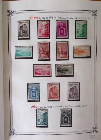 1885-1986, Collection de Monaco en 1 volume Y&T Rouge,
